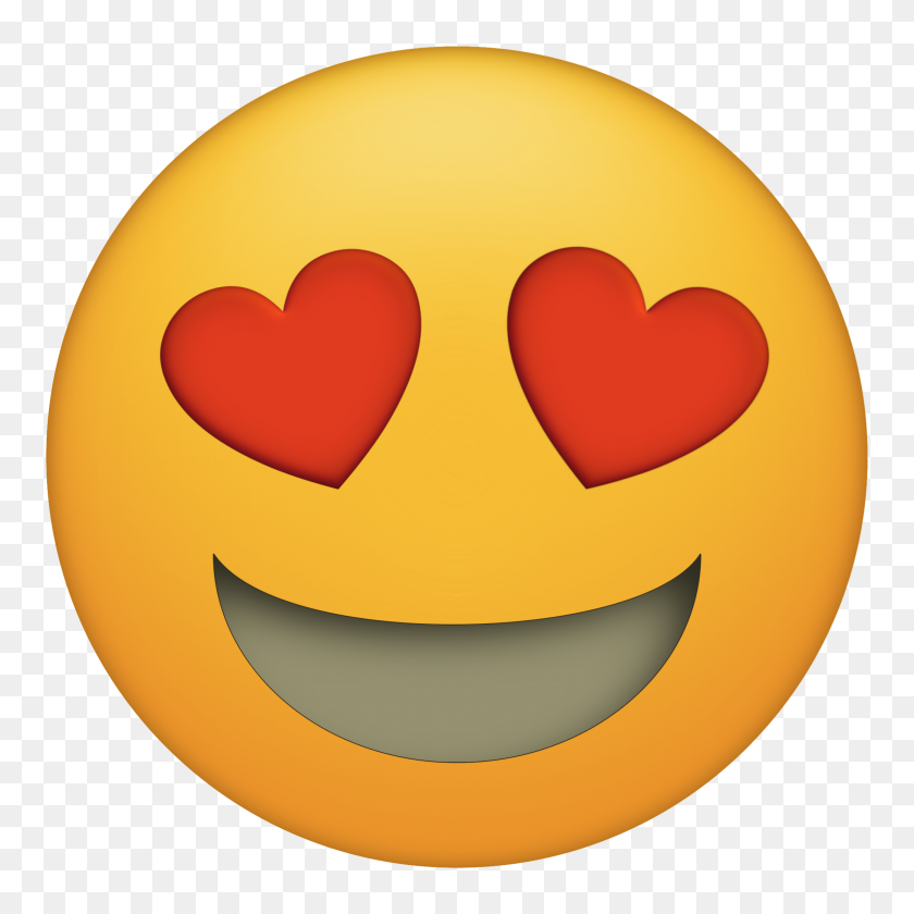 2083x2083 Emoji Faces Printable {Бесплатные Emoji Printables Emoji Party Abbey - Heart Eye Emoji Png