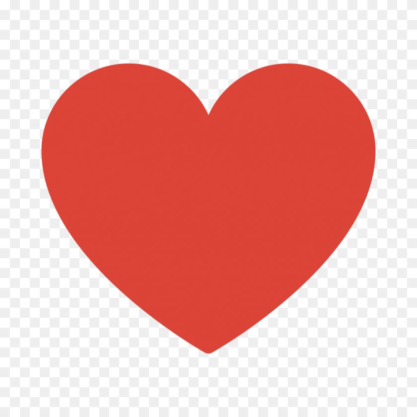 1024x1024 Emoji Heart Png - Instagram Heart PNG