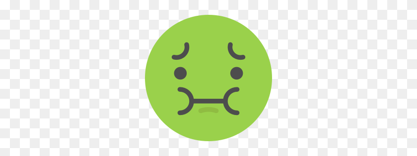 256x256 Emoji Icon Myiconfinder - Sick Emoji PNG