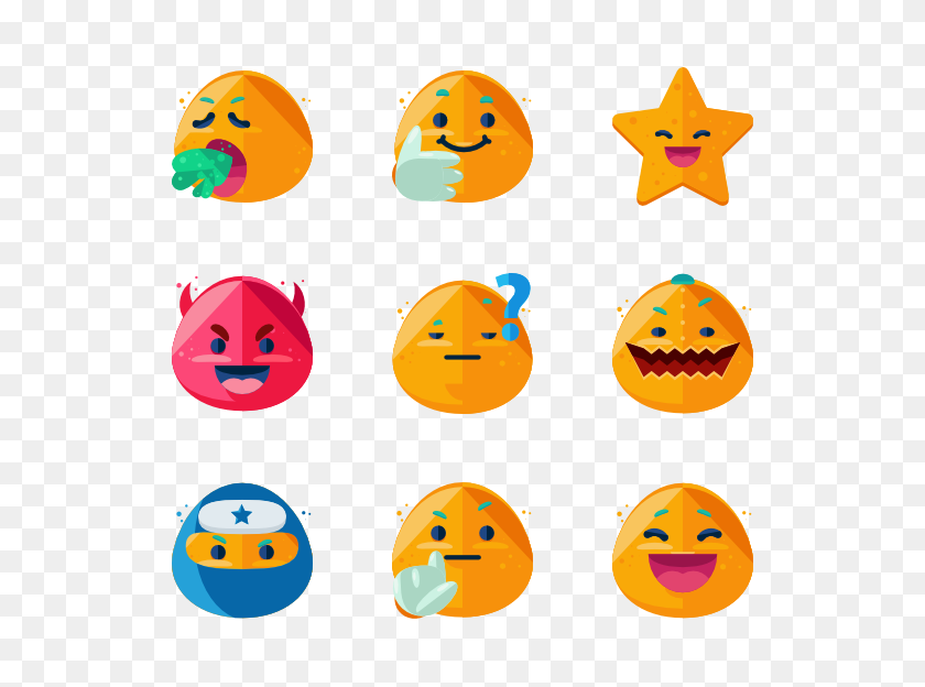 600x564 Emoji Icon Packs - День Рождения Emoji Png