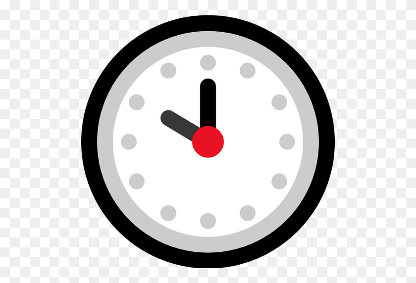 512x512 Emoji Image Resource Download - Clock Emoji PNG