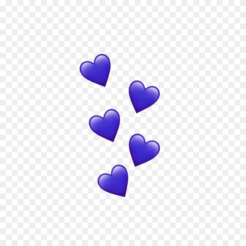 2896x2896 Emoji Lilac Purple Love Heart Pretty - Purple Heart Emoji PNG