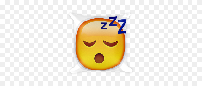 300x300 Emoji Pillow - Sleeping Emoji PNG