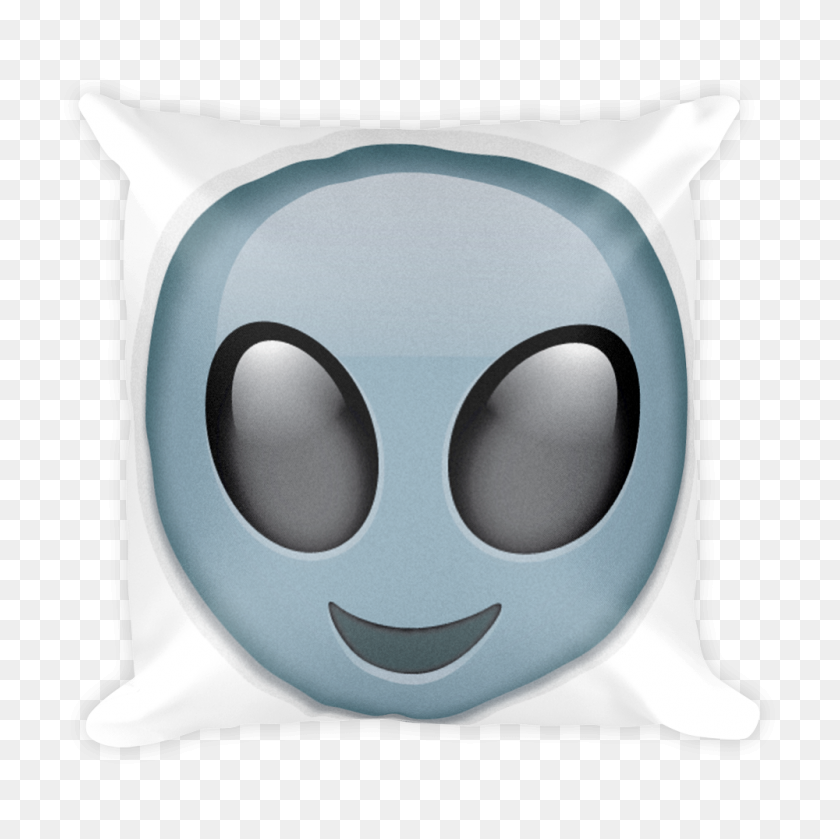 1000x1000 Almohada Emoji - Alien Emoji Png