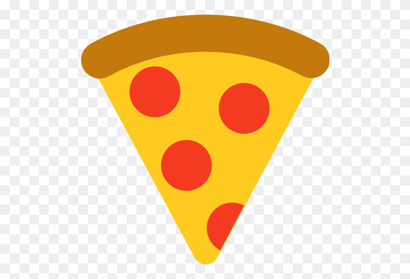 512x512 Emoji Pizza Png Image - Кусок Пиццы Png