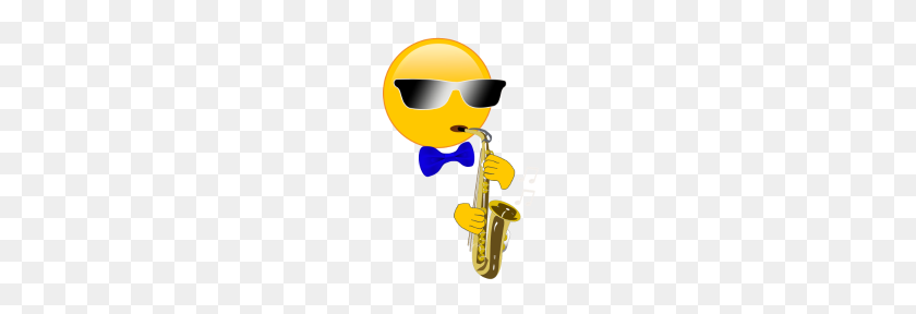 190x228 Emoji Tocando El Saxofón Regalo Divertido Camiseta Para Saxofón - Saxofón Png