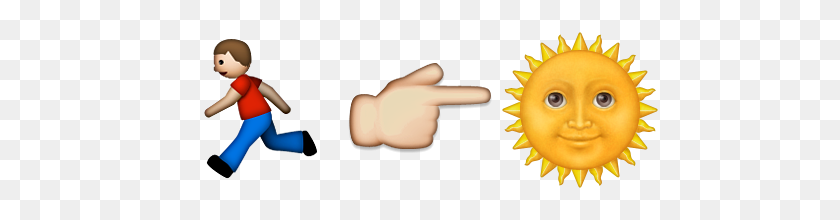 480x160 Emoji Png Sun The Emoji - Sun Emoji PNG