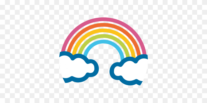 360x360 Emoji Rainbow - Rainbow PNG