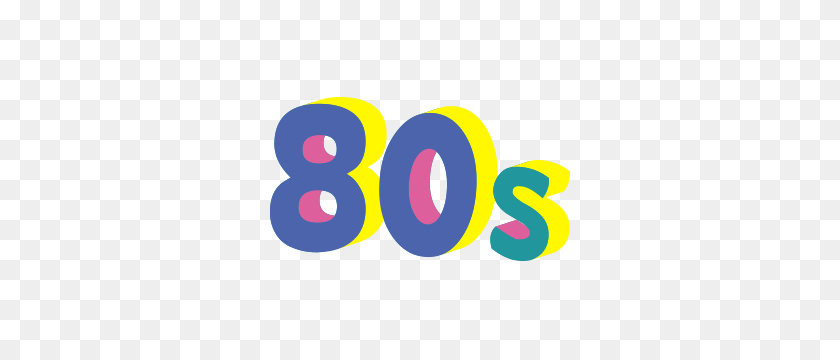 300x300 Emoji Retro Flashback Pegatinas Para Imessage - Años 80 Png