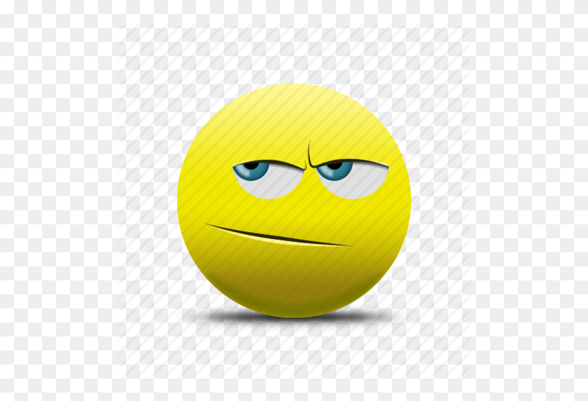 512x512 Emoji, Sad, Thinking, Thinking Face Icon - Улыбающийся Смайлик Png