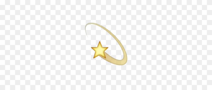 300x300 Emoji Star Glitter Filter Cute Aesthetic Stickers Trans - Star Emoji PNG
