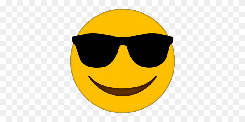 360x360 Emoji Sunglass - Солнцезащитные Очки Emoji Png