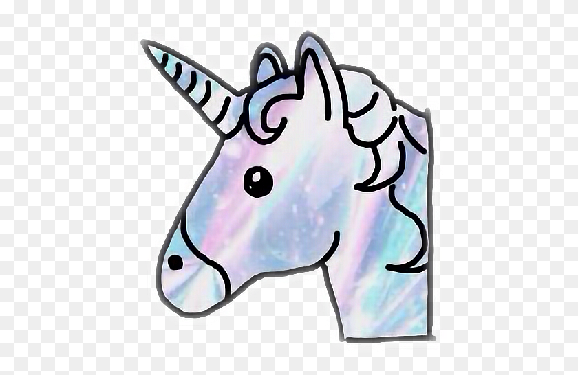 458x486 Смайлики Единорог Unicornemoji Emojisticker Galaxyunicorn - Единорог Смайлики Png