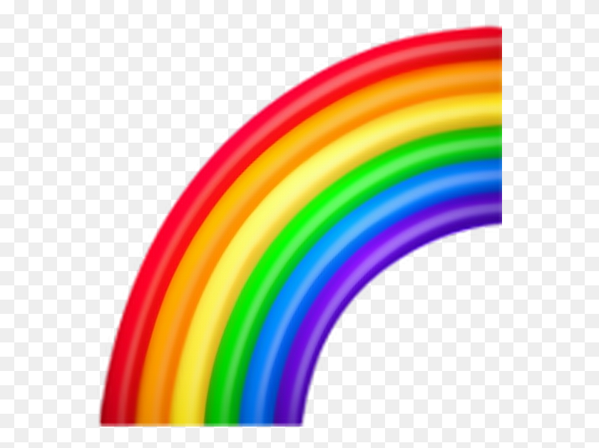 568x568 Emojiarcoiris Emoji Arcoiris Rainbow Pngtumblr Png Pngs - Arcoiris PNG