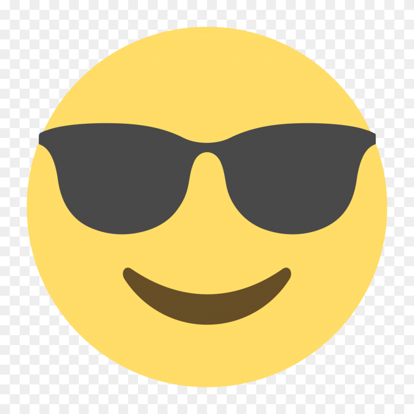 1024x1024 Emojione - Cool Emoji PNG