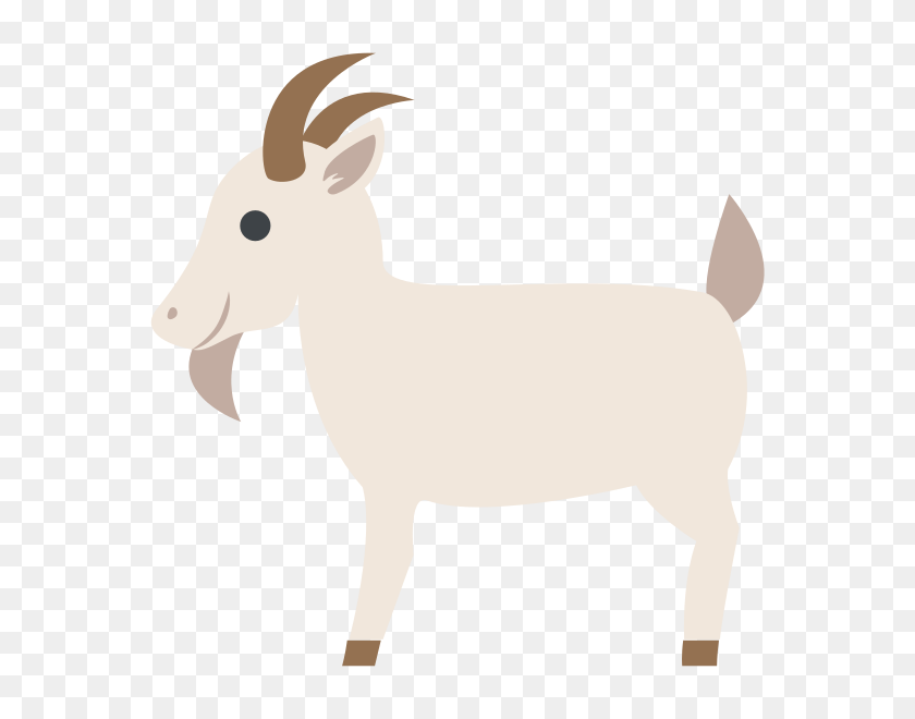 600x600 Emojione - Goat Emoji PNG