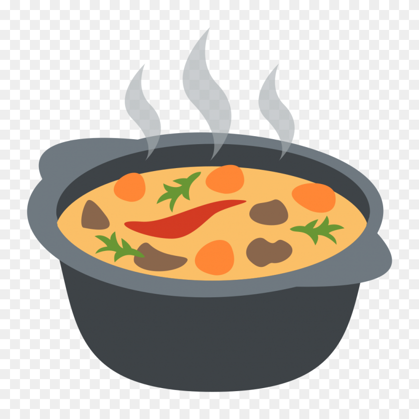 1024x1024 Emojione - Hot Soup Clipart
