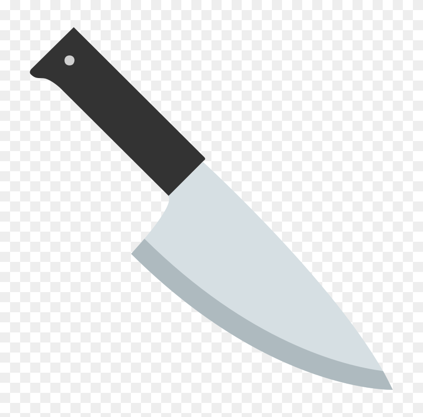 768x768 Emojione - Knife Emoji PNG