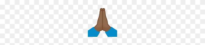 128x128 Emojione Folded Hands - Praying Emoji PNG