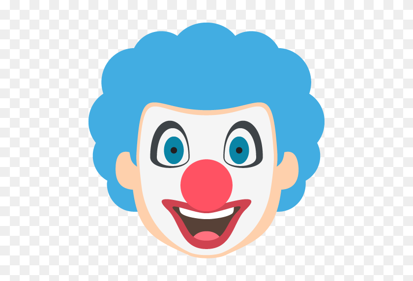 512x512 Emojipedia Clown Cute Dog Face - Dog Face PNG
