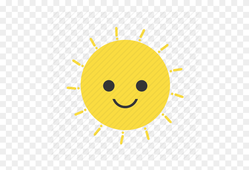 512x512 Emojis, Emoticons, Star, Stars, Sun, Suns, Weather Icon - Sun Emoji PNG