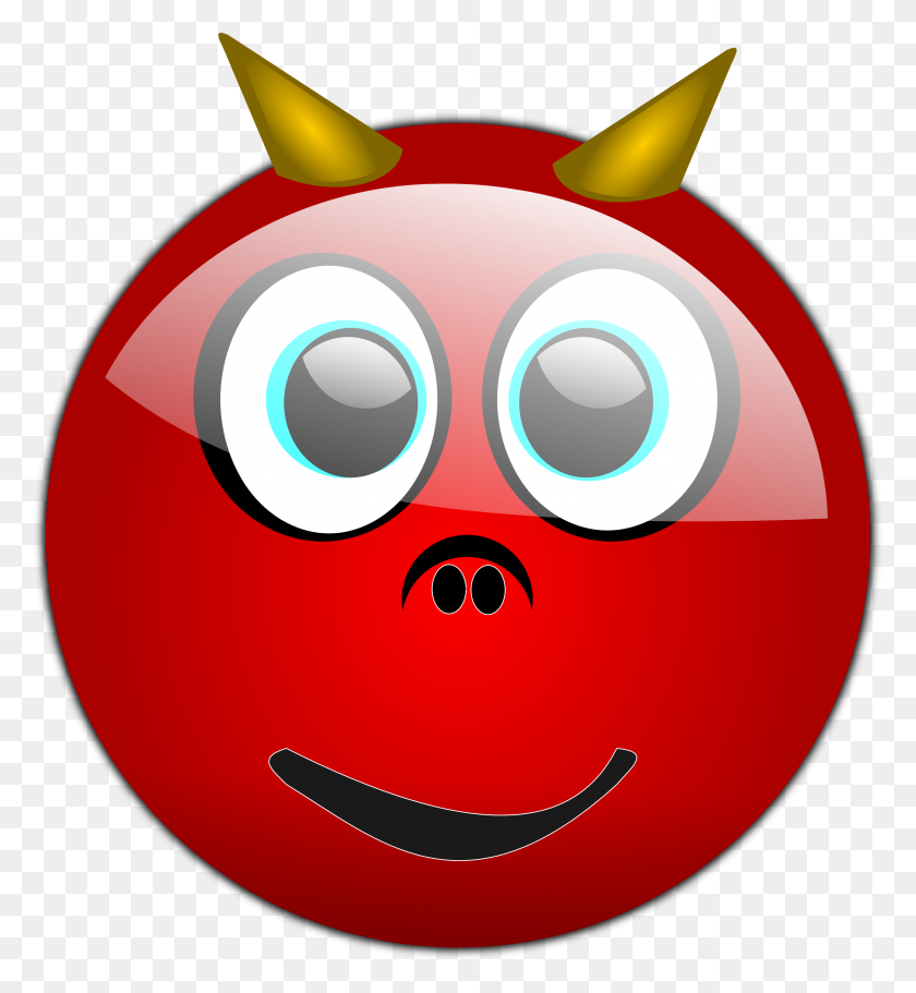 2932x3200 Emoticon Devil Horns Group With Items - Devil Emoji PNG