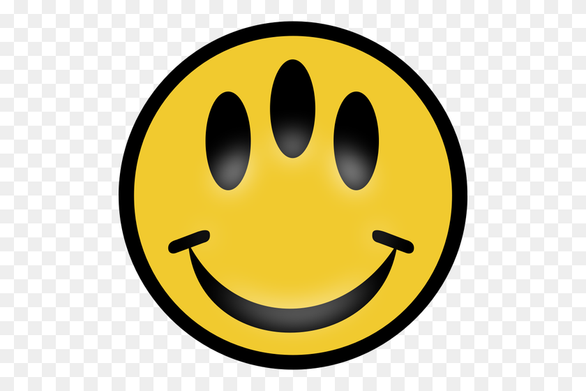 500x500 Emoticon Clipart Gratis - Happy Emoji Clipart