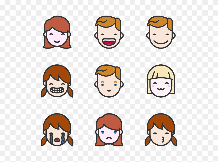 600x564 Emoticon Icons - Emoticons PNG