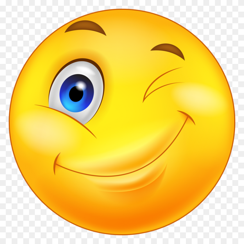 800x800 Emoticon Smiley Emoji Clip Art - Free Emoji Clipart