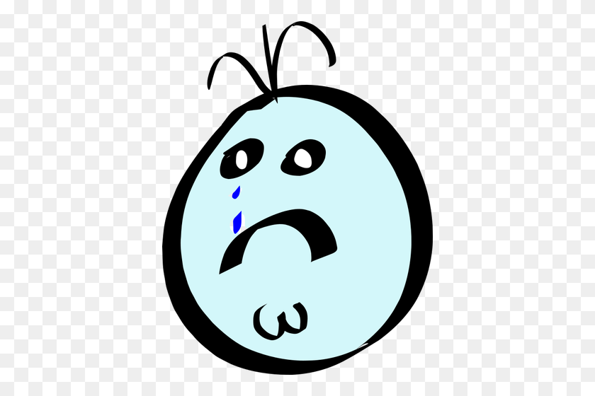 382x500 Emoticon With Tears - Trail Of Tears Clipart