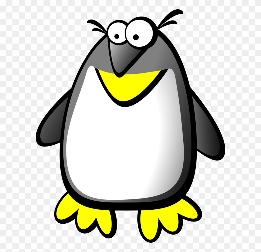 610x750 Императорский Пингвин Птица Антарктида Пингвин В Снегу Бесплатно - Антарктида Клипарт