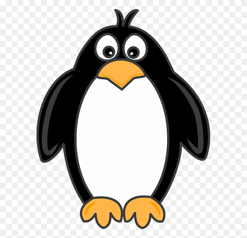 591x748 Pingüino Emperador Clipart Rey - Ppe Clipart