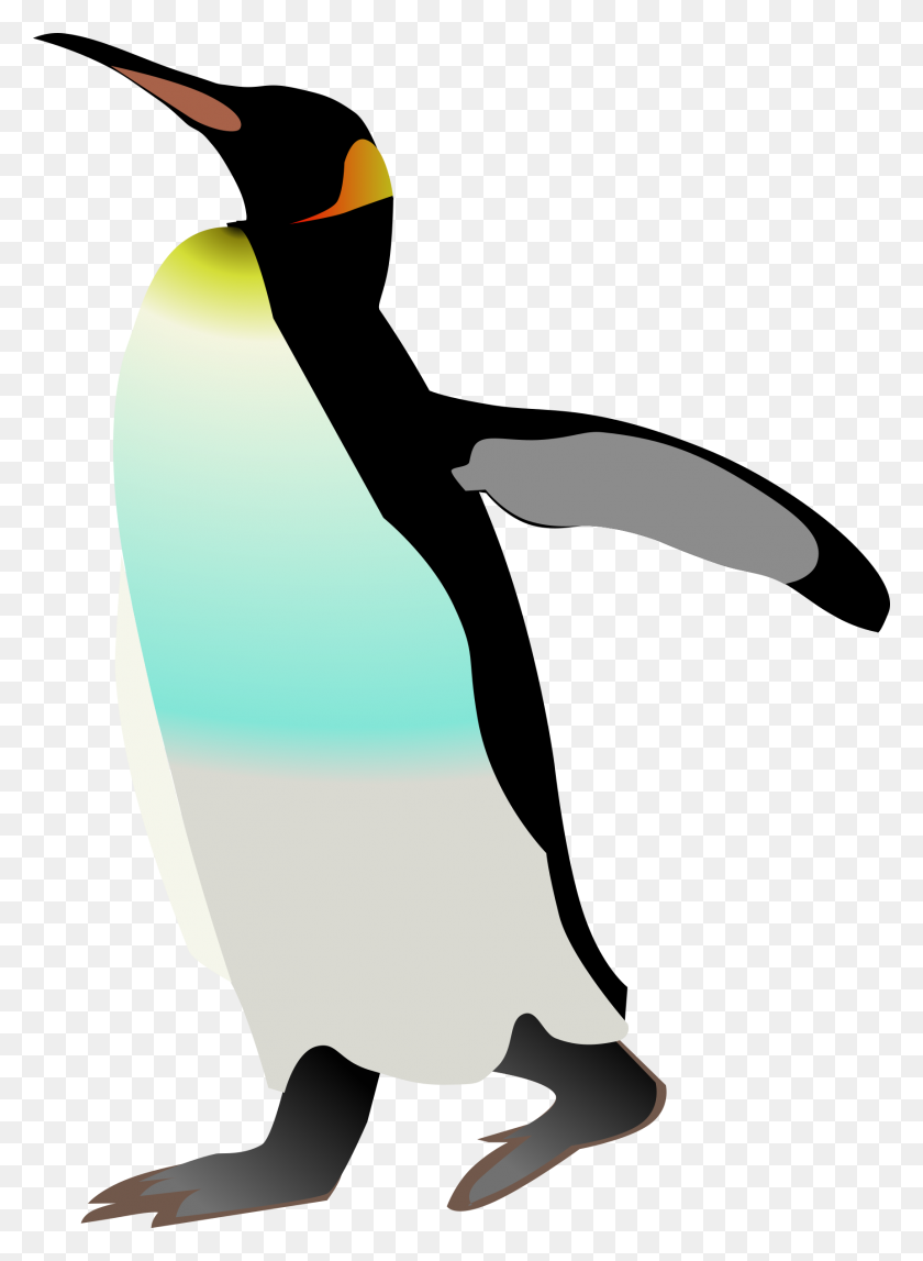 1721x2400 Pingüino Emperador Png - Pingüino Png