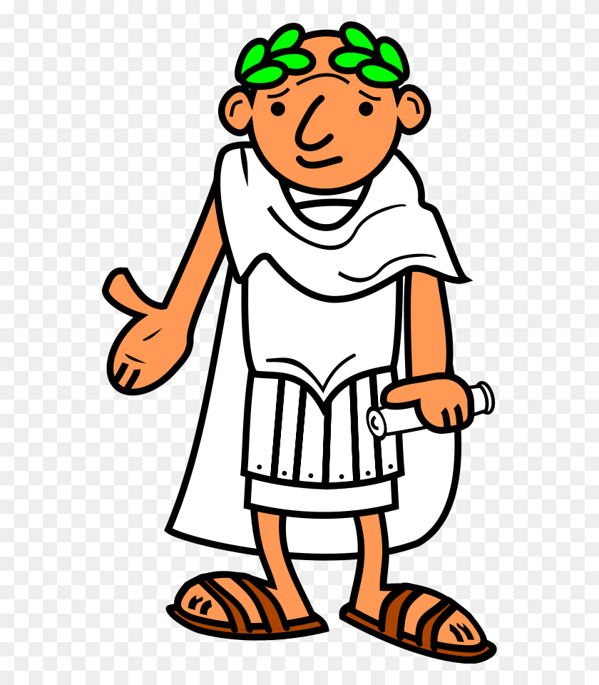 554x900 Empire Clipart Ancient History - Person Studying Clipart