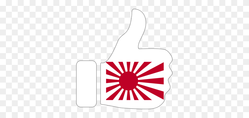 325x340 Empire Of Japan Sticker Rising Sun Flag National Flag Free - Empire Clipart