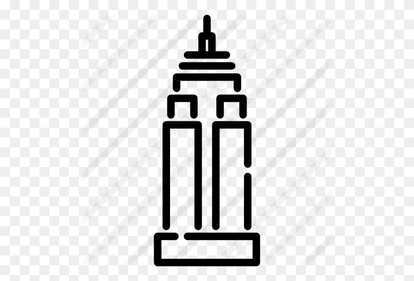 512x512 Empire State Building - Empire State Building Clip Art