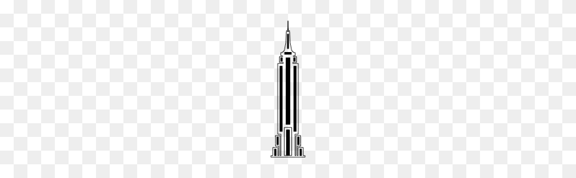 200x200 Empire State Building Icons Noun Project - Empire State Building PNG