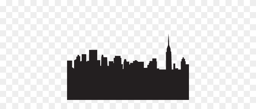 400x300 Empire State Building Silhouette Png - Empire State Building PNG