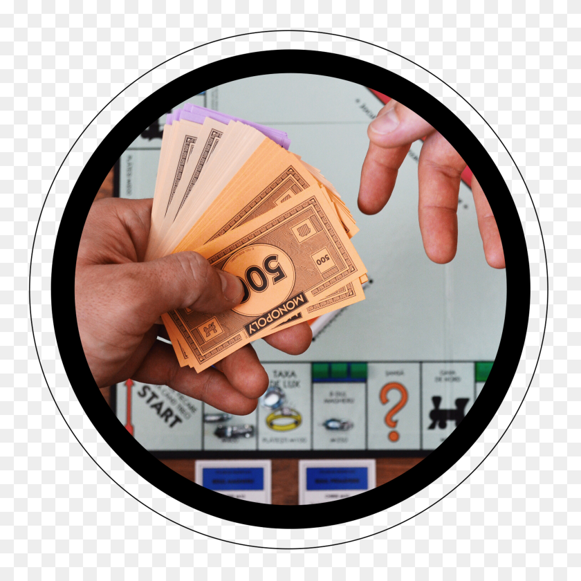 2700x2700 Employer Break The Rules Change The Game - Monopoly Money PNG