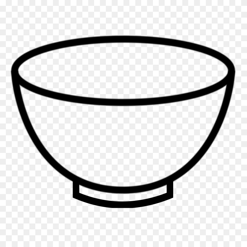 2400x2400 Empty Bowl Icons Png - Bowl PNG