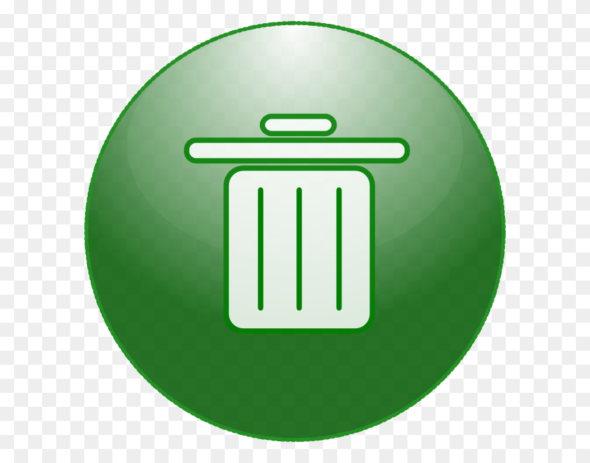 600x600 Empty Trash Can Clip Art, Images Of Trash Can - Open Trash Can Clipart