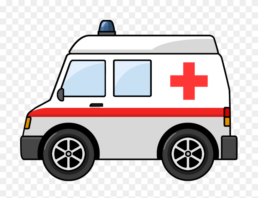 1600x1200 Emt Cliparts - Clipart De Ambulancia En Blanco Y Negro
