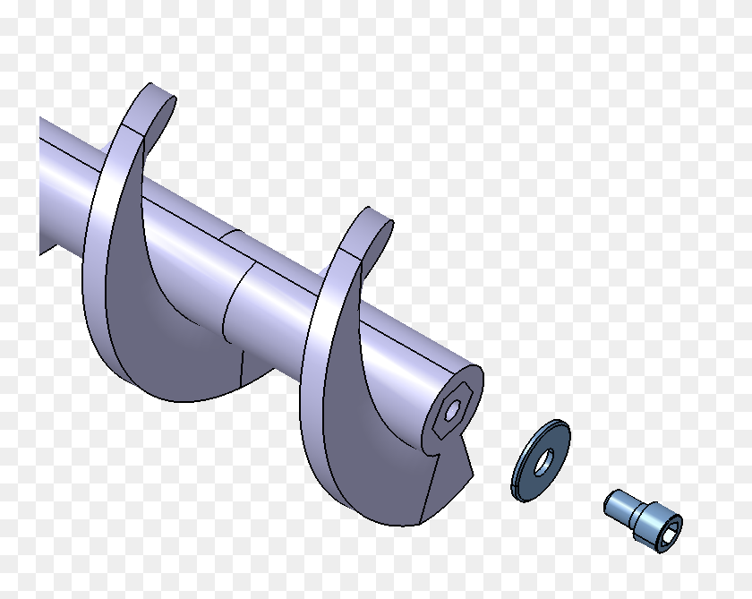 752x609 End Shaft - Exhaust PNG