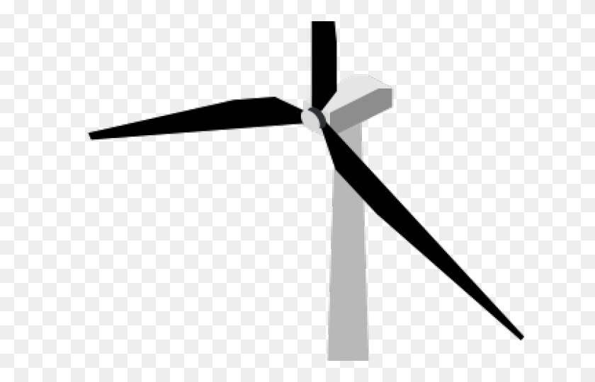 640x480 Energy Clipart Wind Farm - La Energía Eólica Clipart