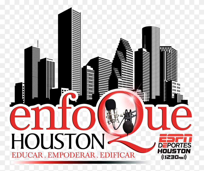 2059x1700 Enfoque Houston Show Espn Deportes Houston - Houston Skyline PNG