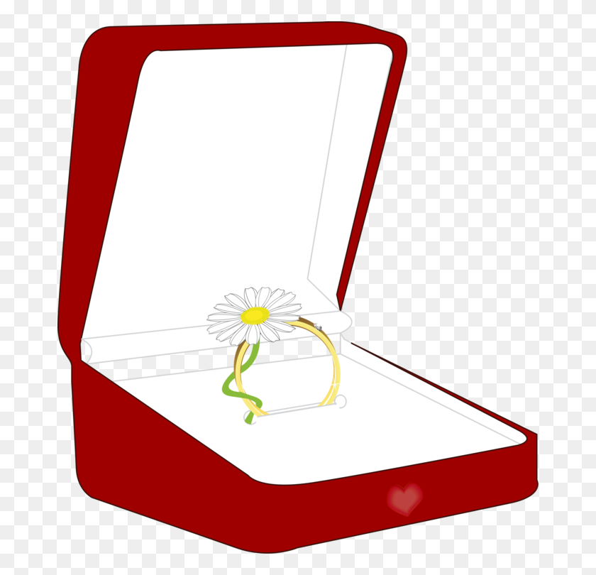 678x750 Engagement Ring Wedding Ring Diamond - Wedding Floral Clipart