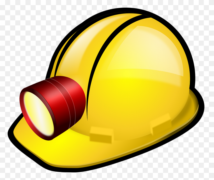 866x720 Engineer Clipart Mine Worker - Hard Worker Clipart