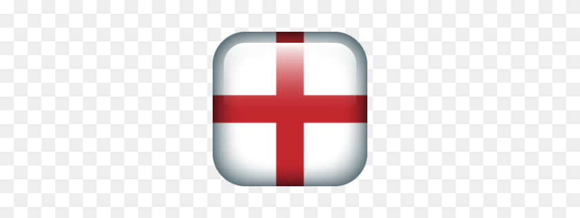256x256 Англия, Флаги, Значок Флага Без Значков Флага Без Полей - Флаг Англии Png