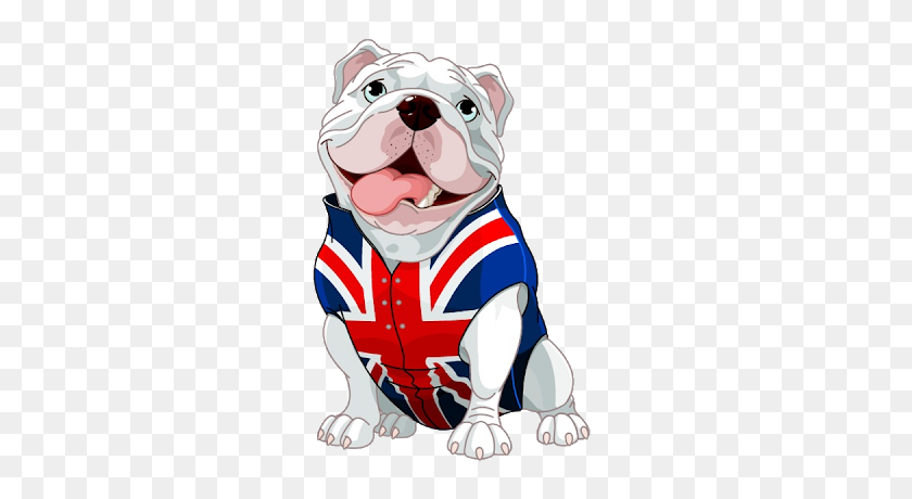 400x400 English Bulldog Clipart Animated - Bulldog Images Clip Art