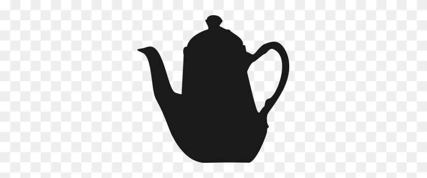 299x291 English Porcelain Teapot Clip Art - Teapot PNG